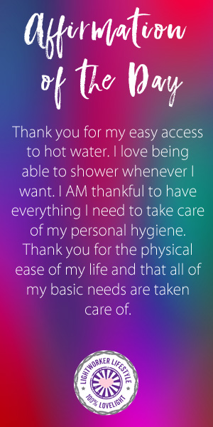 Affirmation of the Day - Hot water