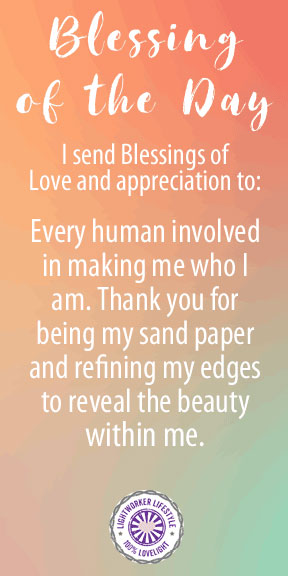 Blessing of the Day - Sand Paper