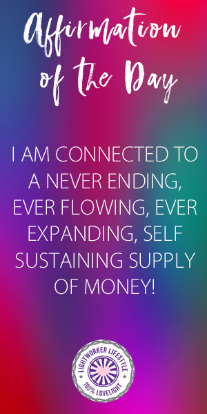 Affirmation of the Day - Supply of Money