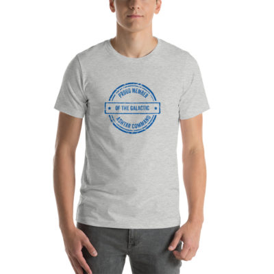Proud Member of the Galactic Ashtar Command Unisex T-shirt Athletic Heather