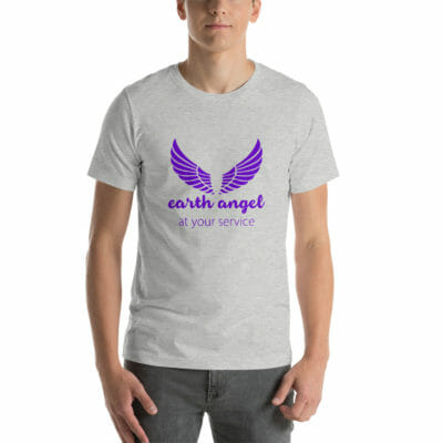 Earth Angel Unisex T-shirt Athletic Heather
