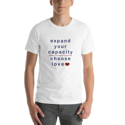 Expand Your Capacity Unisex T-shirt White