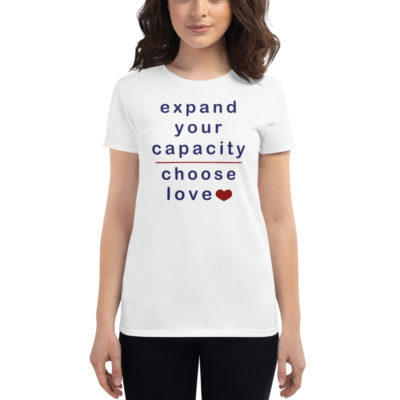 Expand Your Capacity Women's T-shirt White
