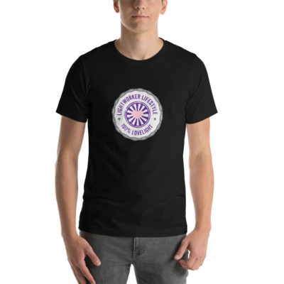 Lightworker Lifestyle Unisex T-shirt Black