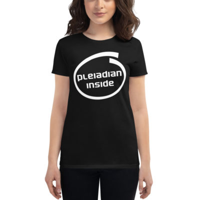 Pleiadian Inside Women's T-shirt Black