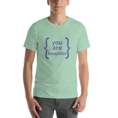 You Are Beautiful Mint Tshirt