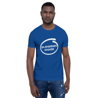 Pleiadian Inside Unisex T-shirt Royal Blue
