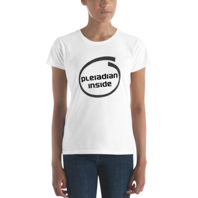 Pleiadian Inside Women's T-shirt White