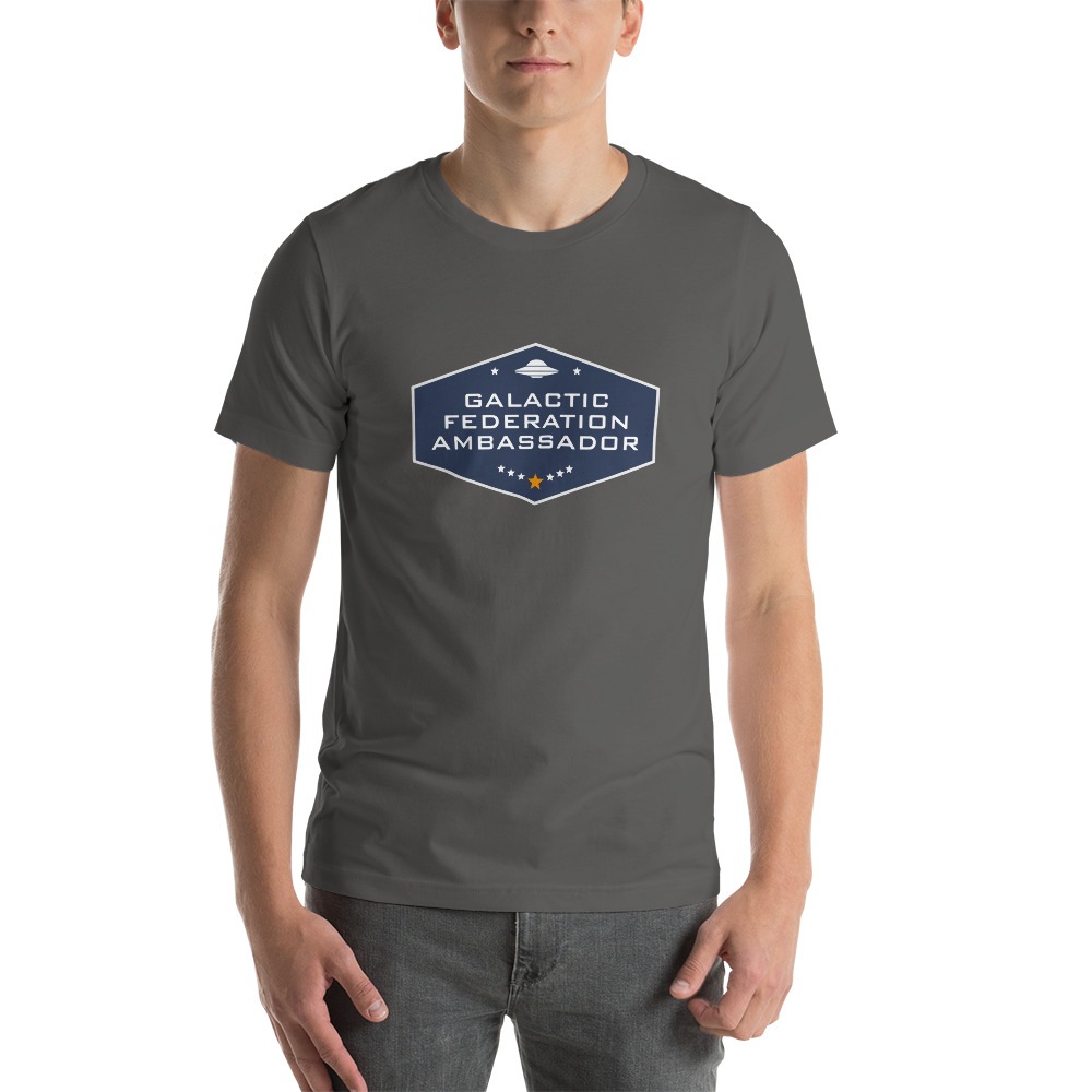 Galactic Federation Ambassador Unisex T shirt Asphalt