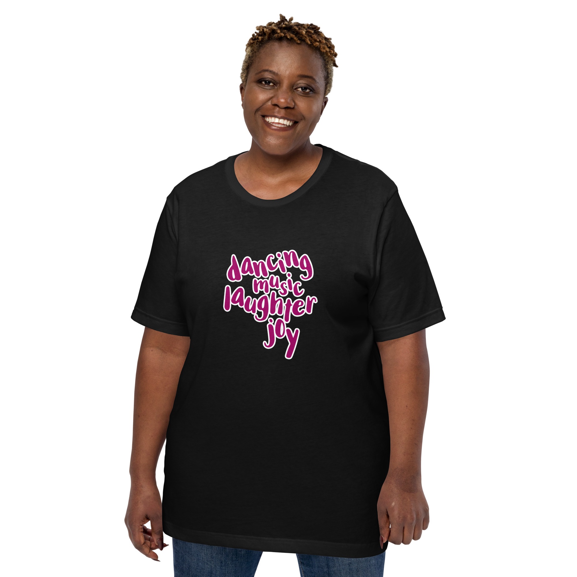 Dancing Music Laughter Joy Spiritual Tshirt