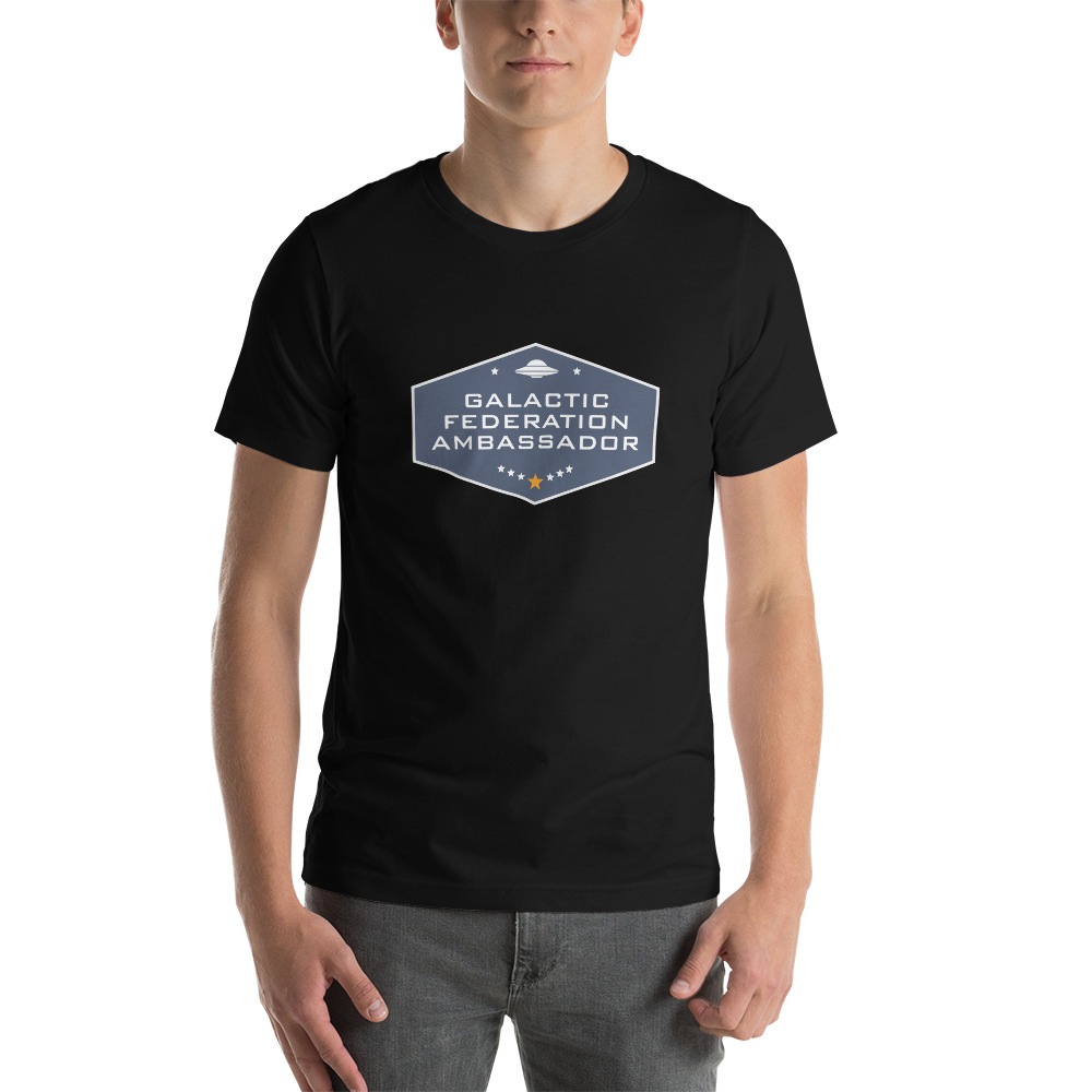 Galactic Federation Ambassador Unisex T shirt Black