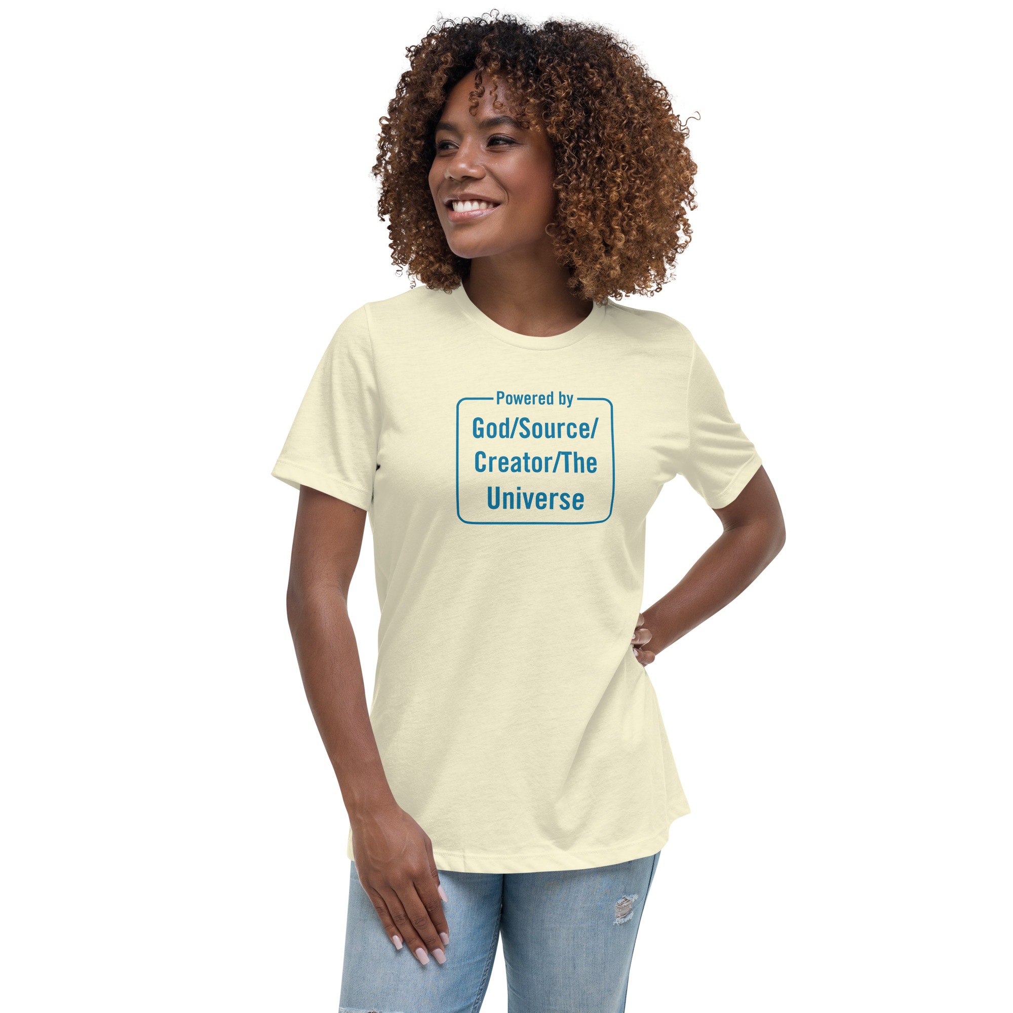 Powered By God/Source/Creator/The Universe T-shirt