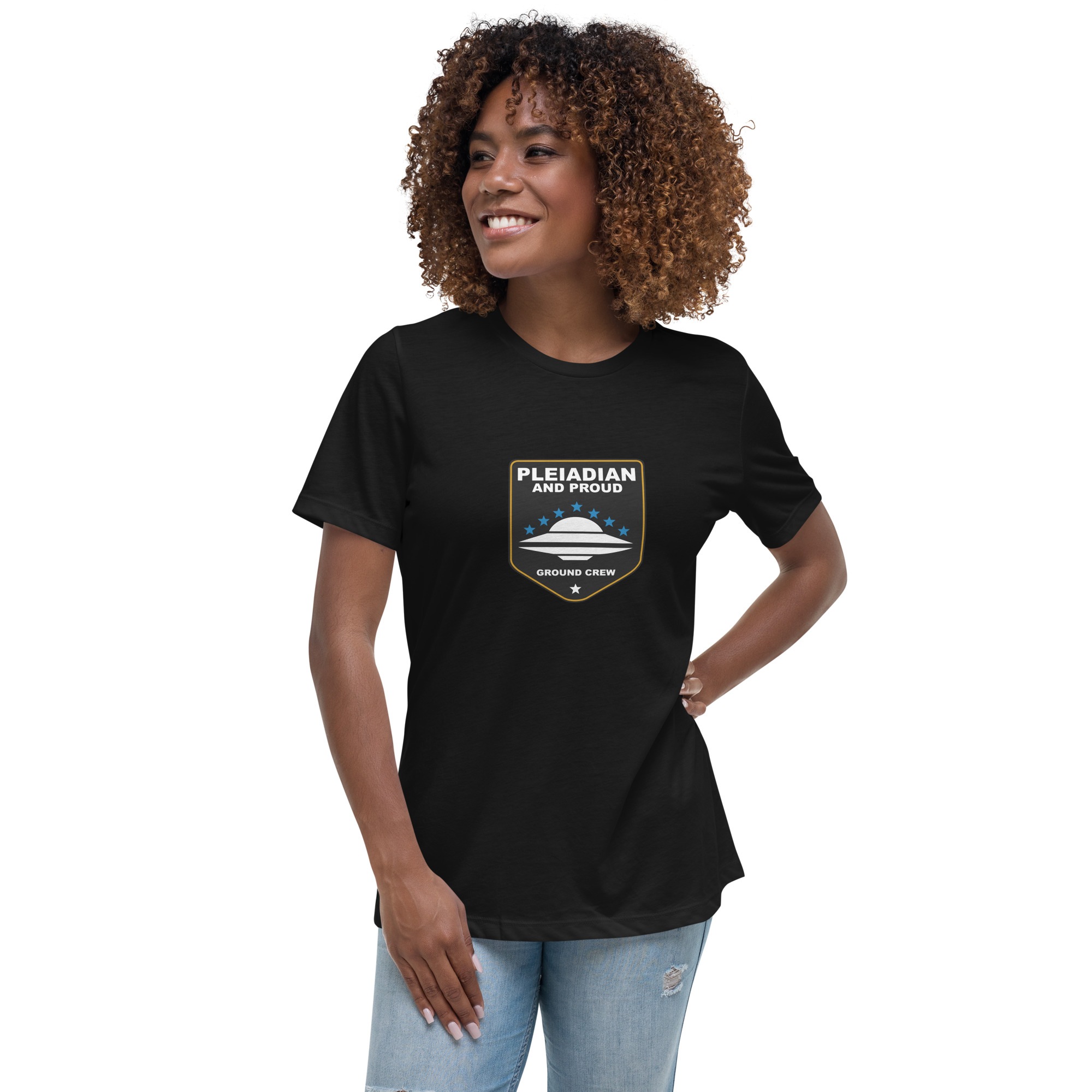 Pleiadian and Proud Women's Tshirt