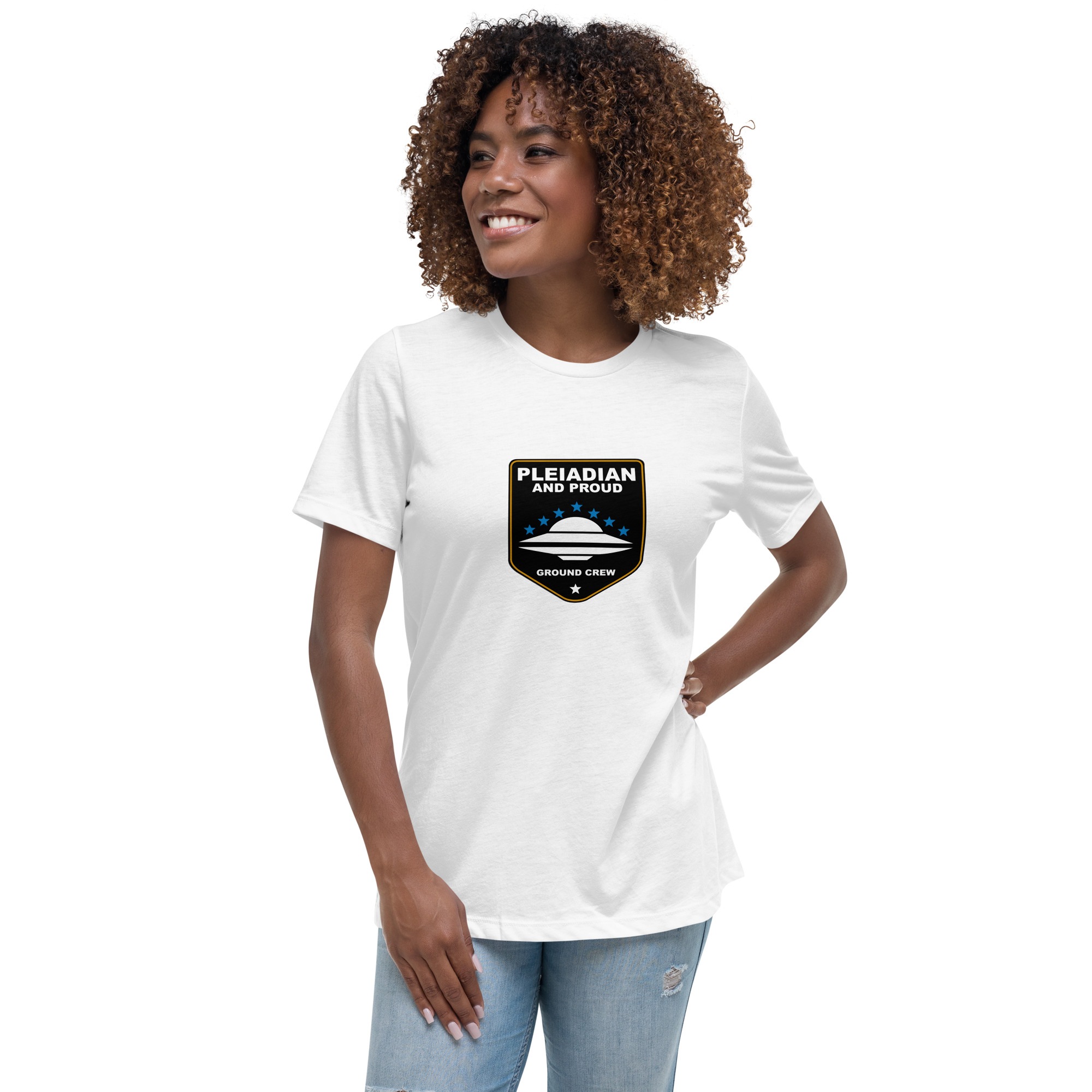 Pleiadian and Proud Women's Tshirt